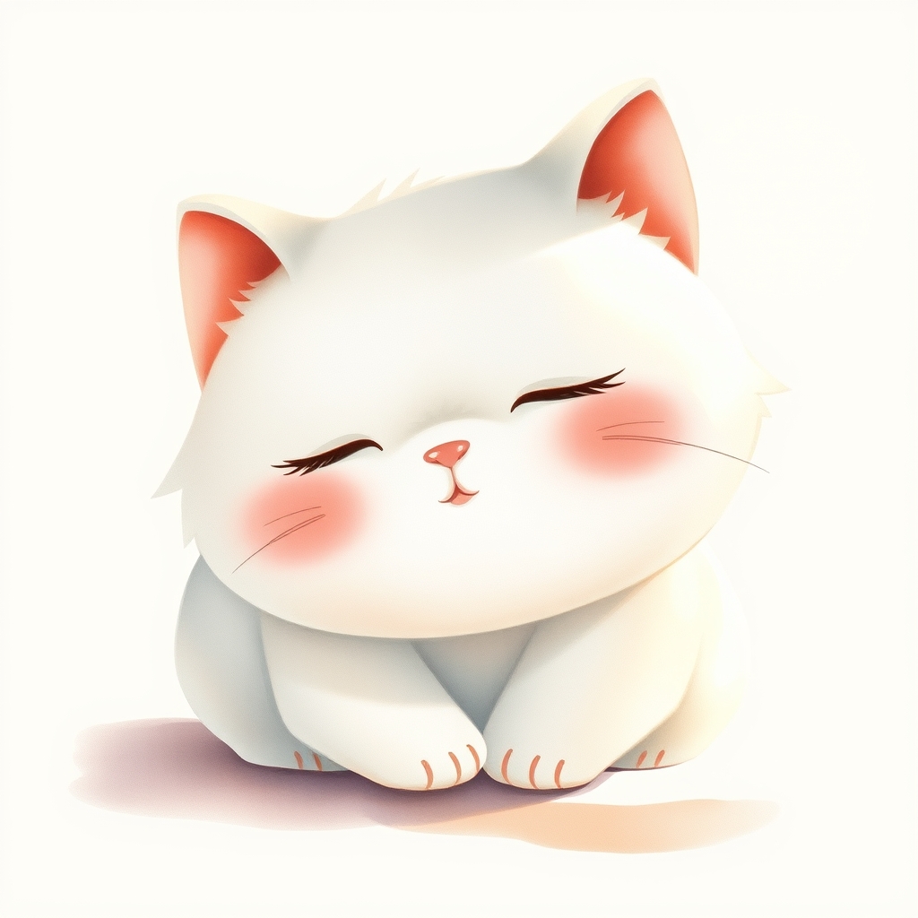 朝の光の中でまどろむ maomao